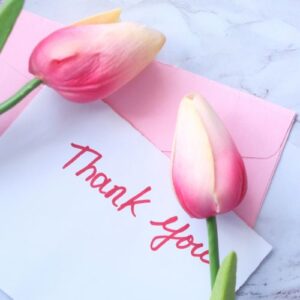 Thank you Tulips
